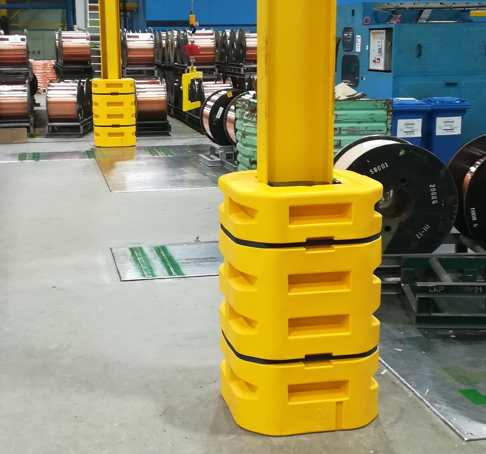 osłony słupów osłony na słupy w magazynie