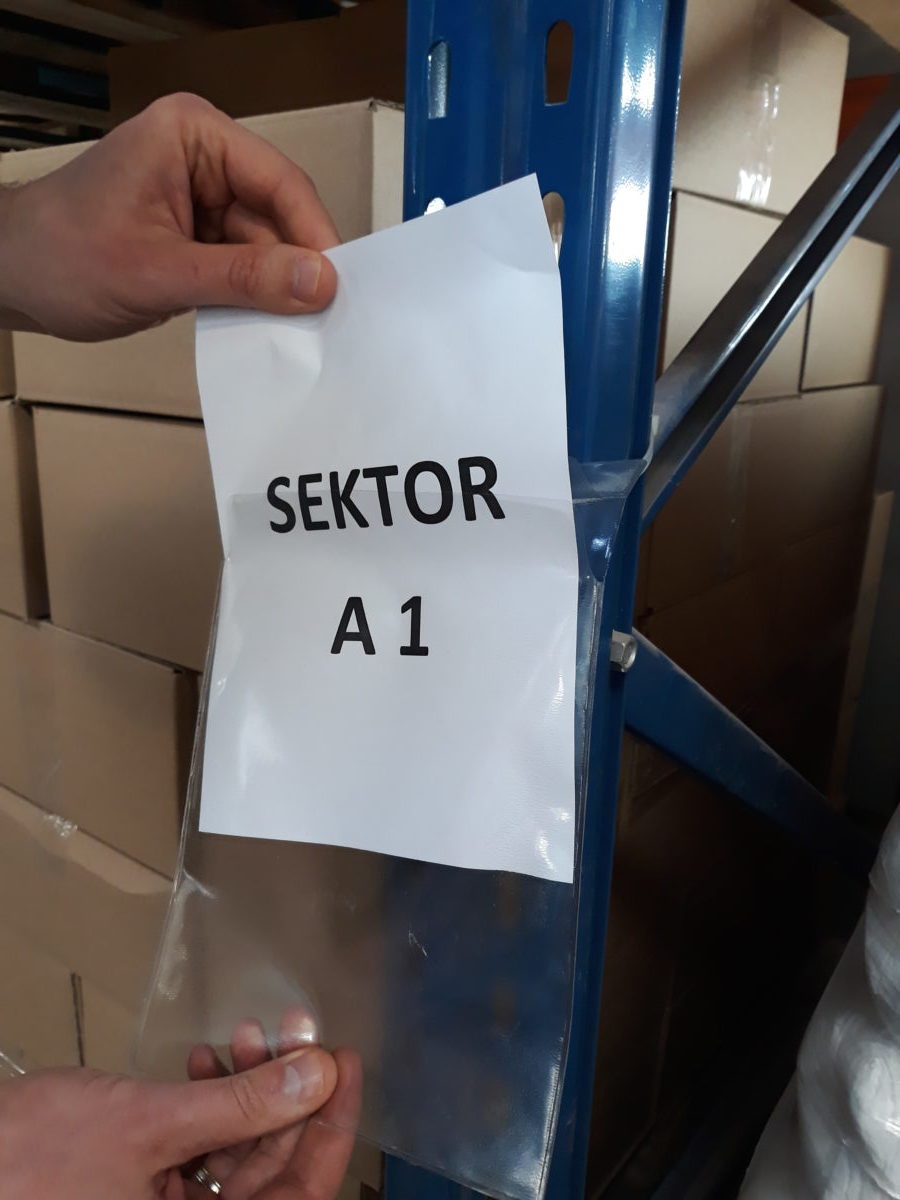 Zawieszka magazynowa bezbarwna Zawieszka magazynowa bezbarwna