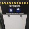 tablica kącik bezpieczeństwa, tablica safety point